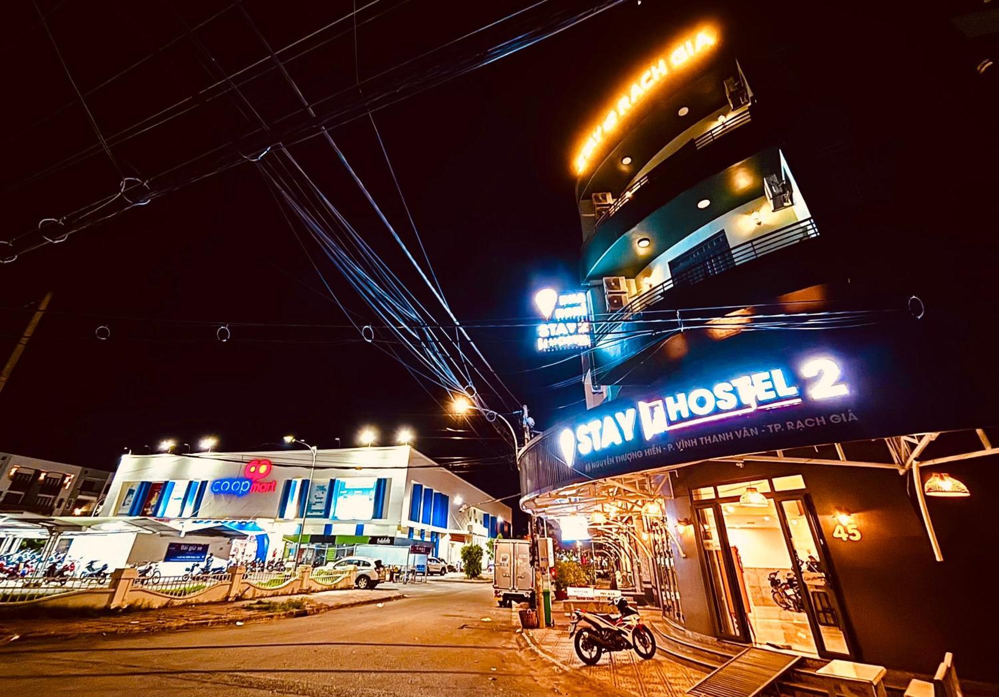 Stay Hostel 2 - 350M From The Ferry Rach Gia Bagian luar foto